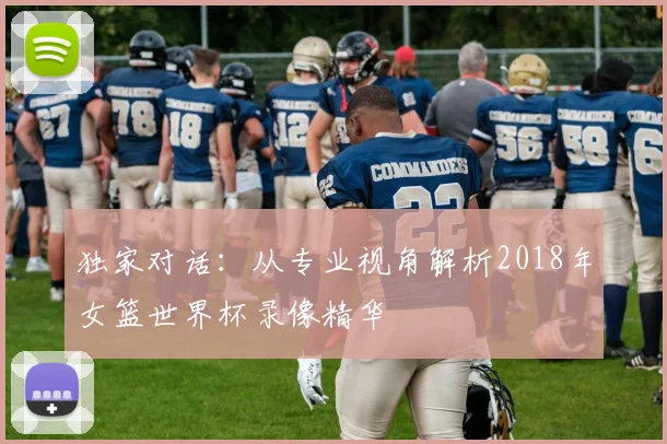 独家对话：从专业视角解析2018年女篮世界杯录像精华